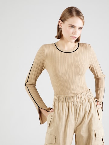 Sisley Pullover i beige: forside