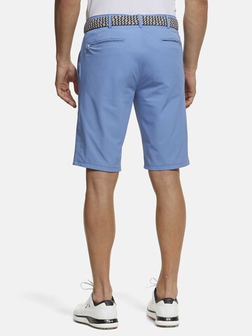 MEYER Slimfit Sportshorts in Blau