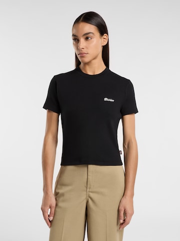 DICKIES - Camisa 'LEWISTOWN' em preto: frente