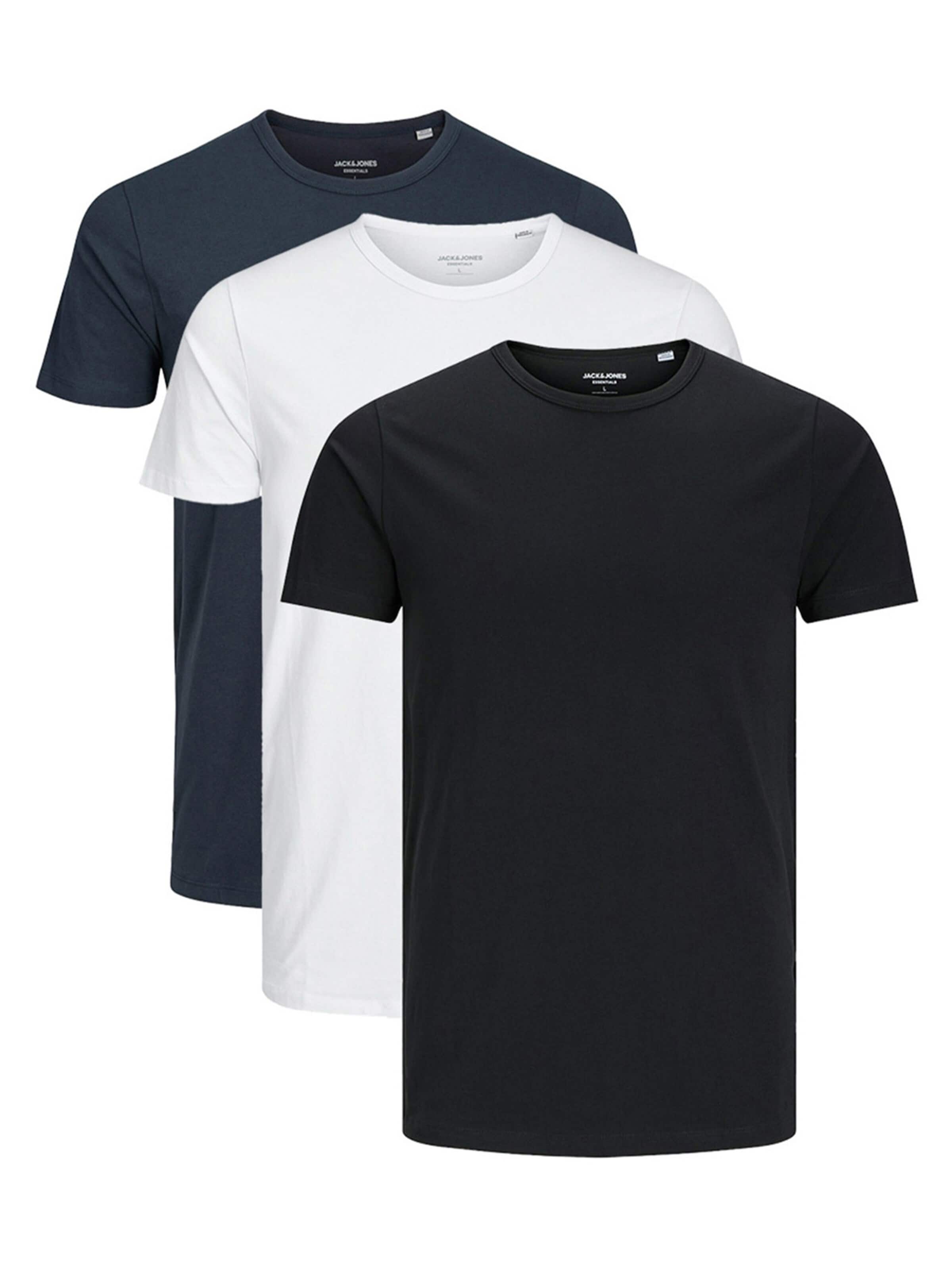 JACK & JONES Shirt 'Basic' in Zwart: voorkant