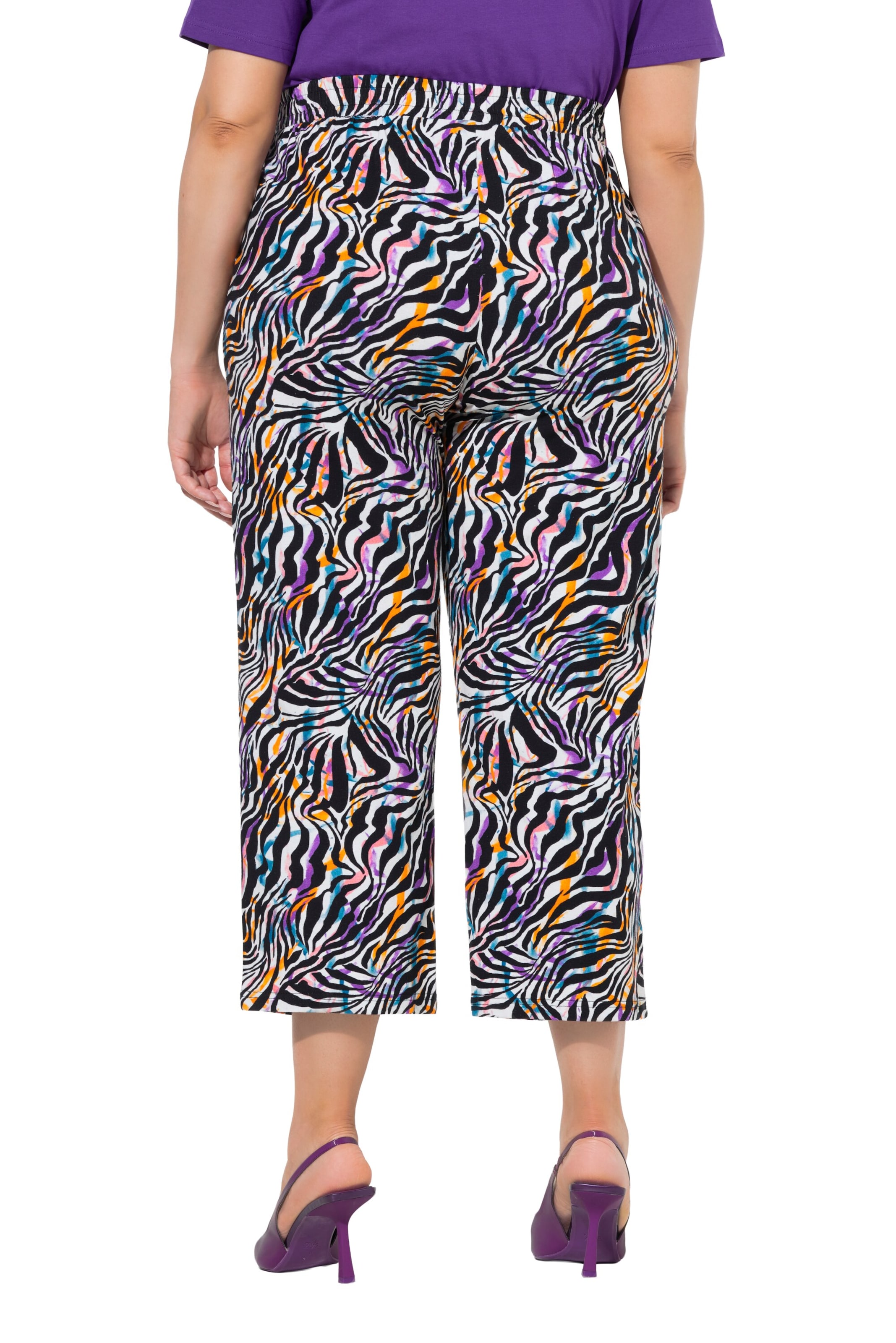 Ulla Popken Regular Broek in Gemengde kleuren