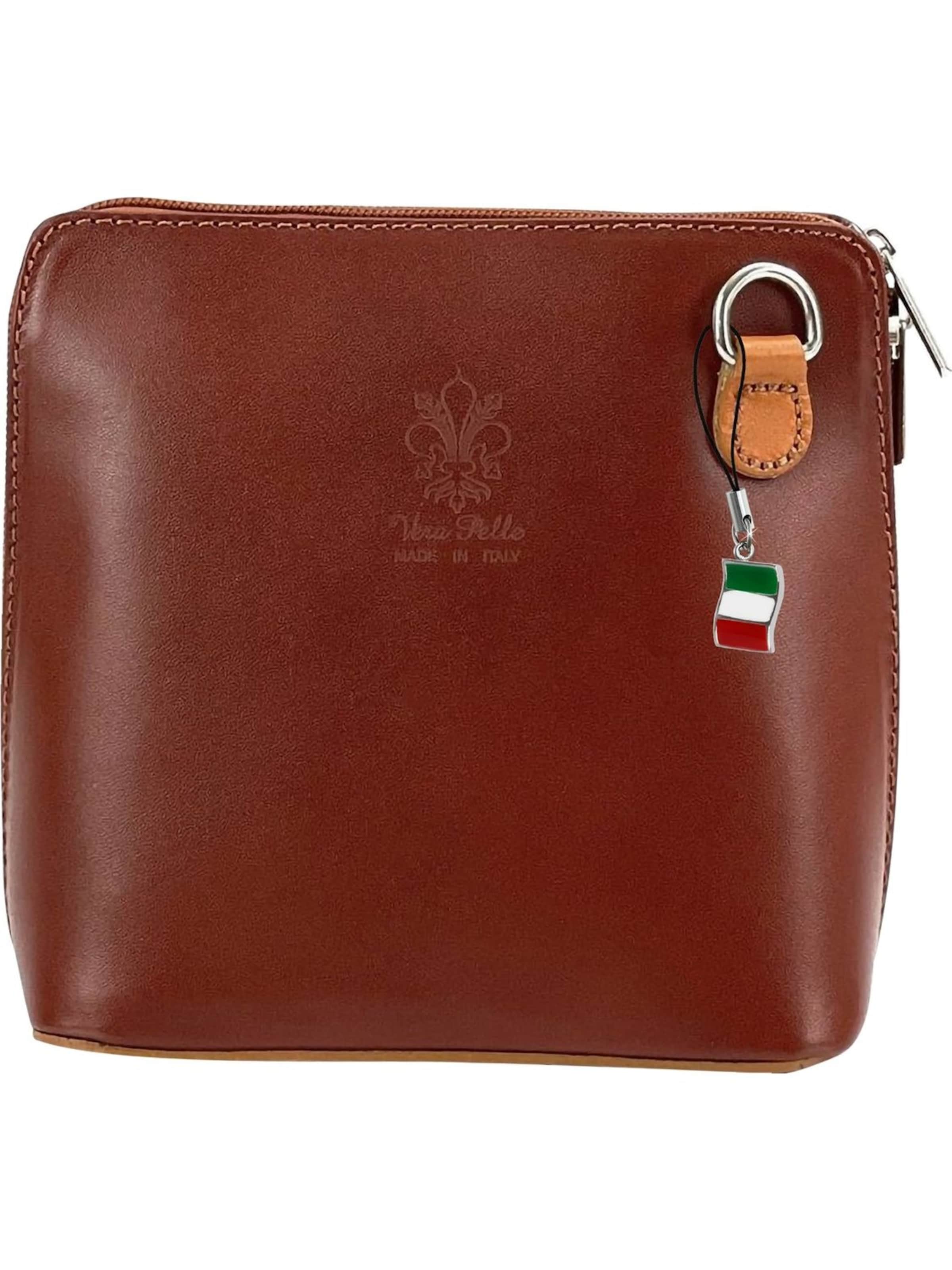 Florence Shoulder Bag in Brown: front