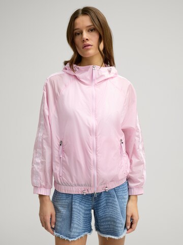 JOOP! Jeans Tussenjas 'Onyx' in Roze: voorkant