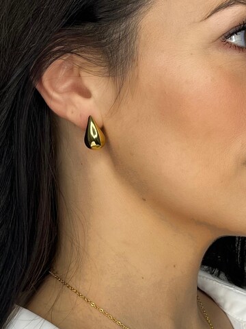 Pure Schmuck Earrings 'Drop Luxury' in Gold