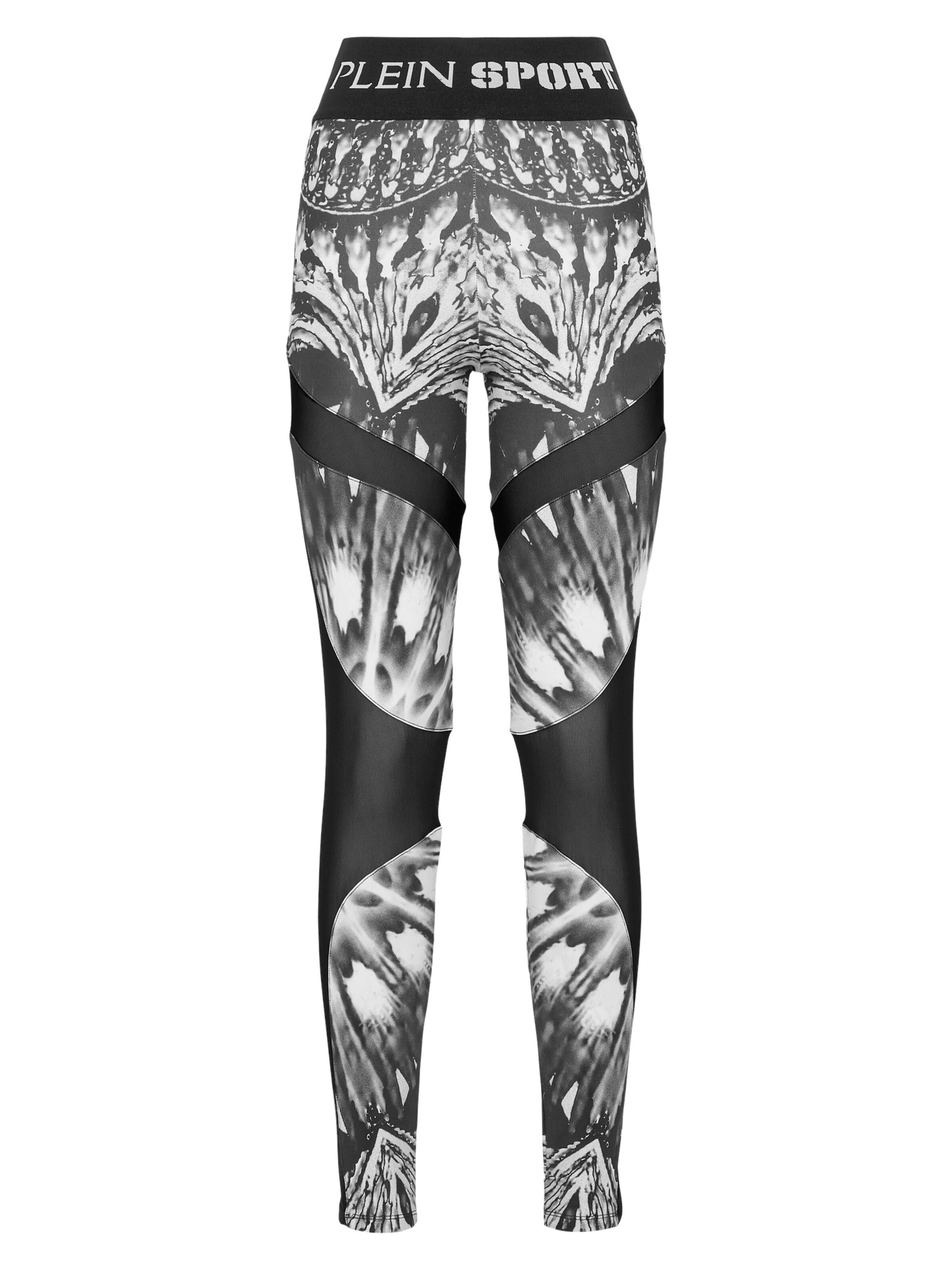 Plein Sport Sportbroek in Zwart: voorkant