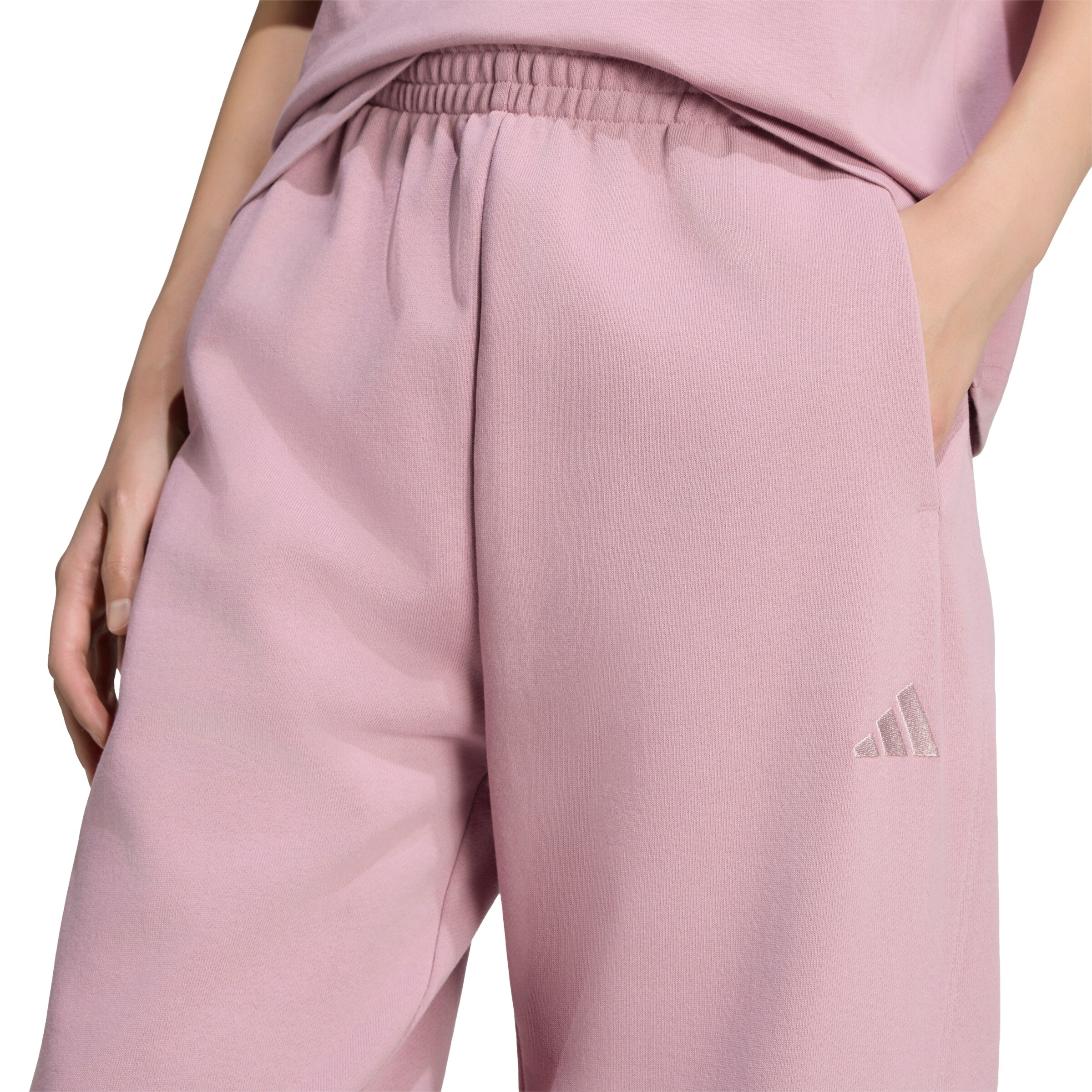 ADIDAS SPORTSWEAR Tapered Παντελόνι φόρμας σε λιλά