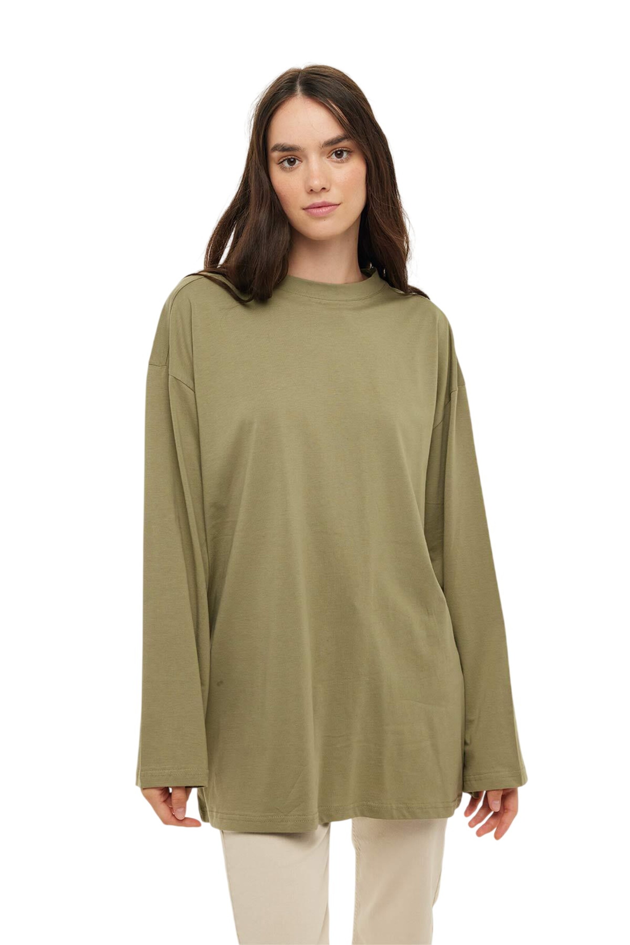 MANUKA Sweatshirt in Grün: Vorderseite