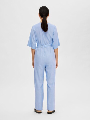 SELECTED FEMME Jumpsuit in Blauw