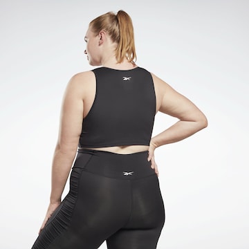 Reebok Sporttop in Zwart