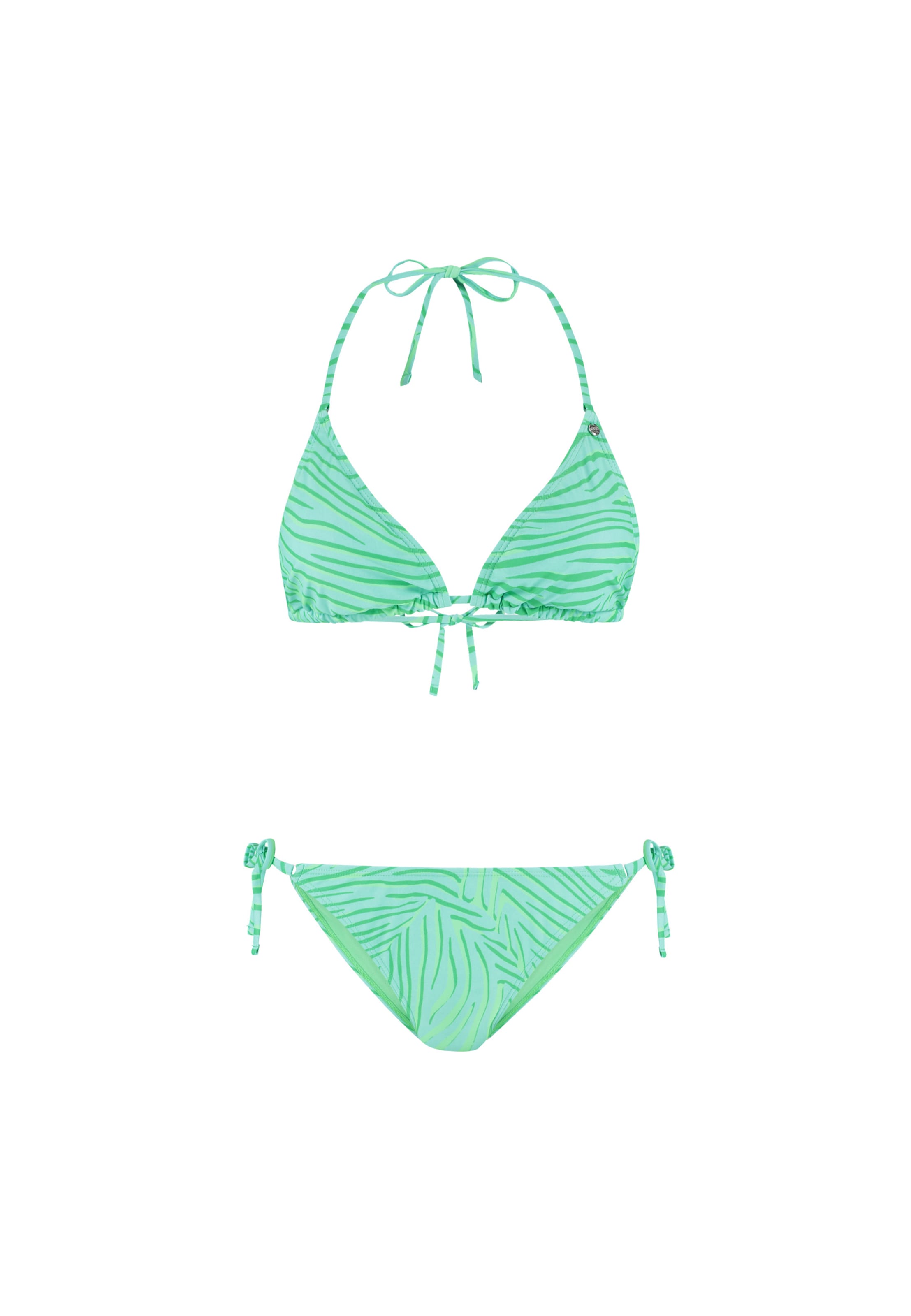 The Sunshine Brand Triangel Bikini 'Liz' in Mischfarben: Vorderseite
