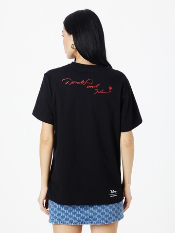 Tricou 'Klxdisney' de la Karl Lagerfeld pe negru