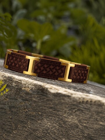 Holzwerk - Pulsera 'EIBSEE' en marrón
