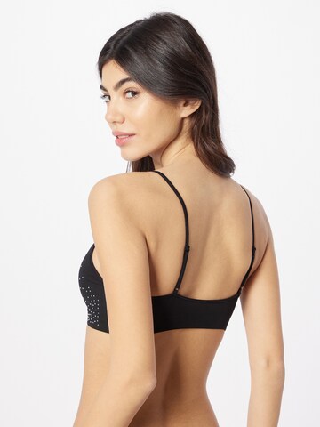 WEEKDAY Triangle Bra in Black