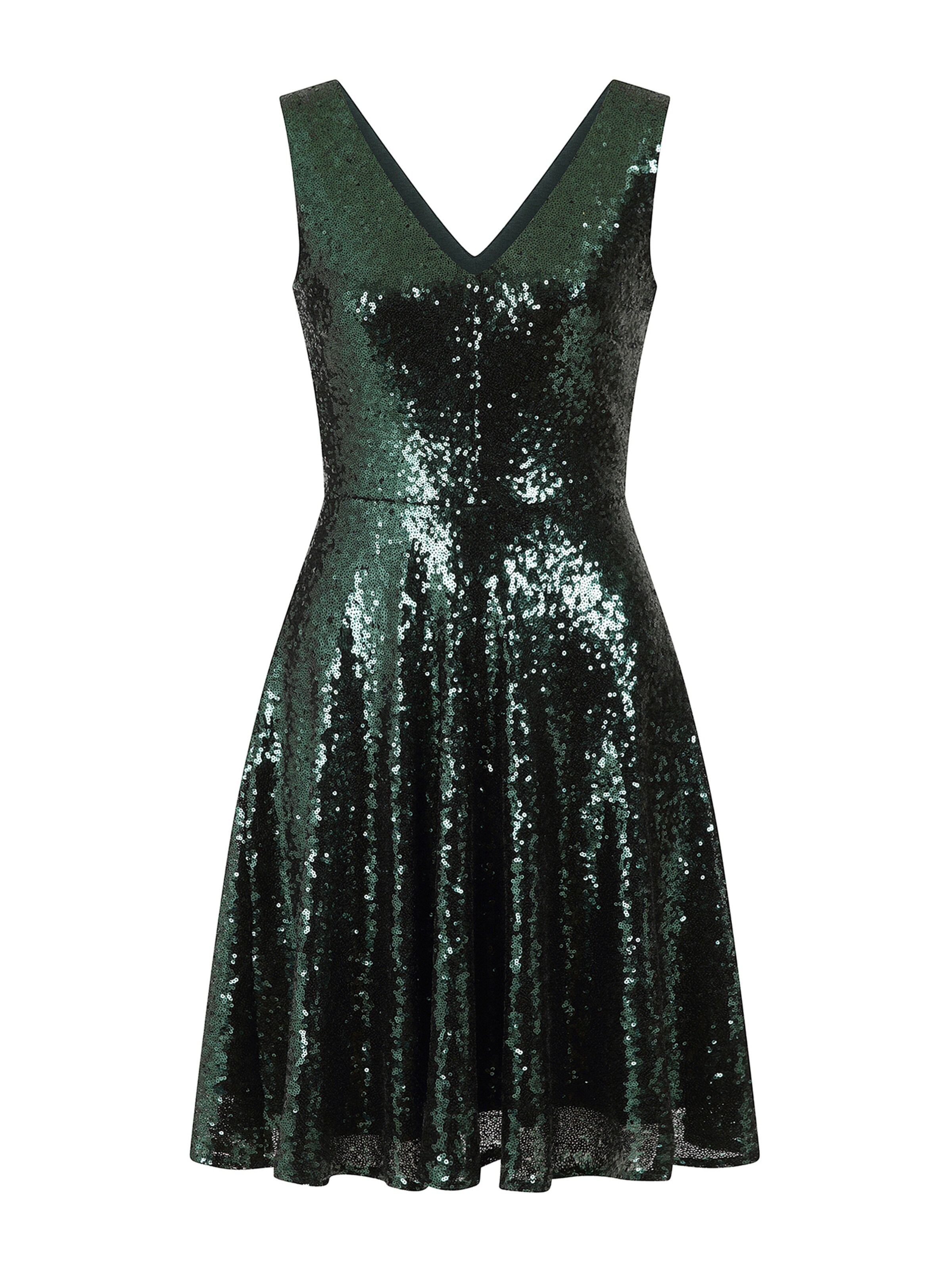 žalia HotSquash Kokteilinė suknelė: priekis