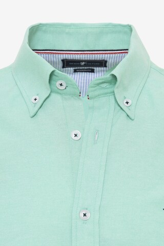 DENIM CULTURE - Ajuste regular Camisa ' EDIZ ' en verde