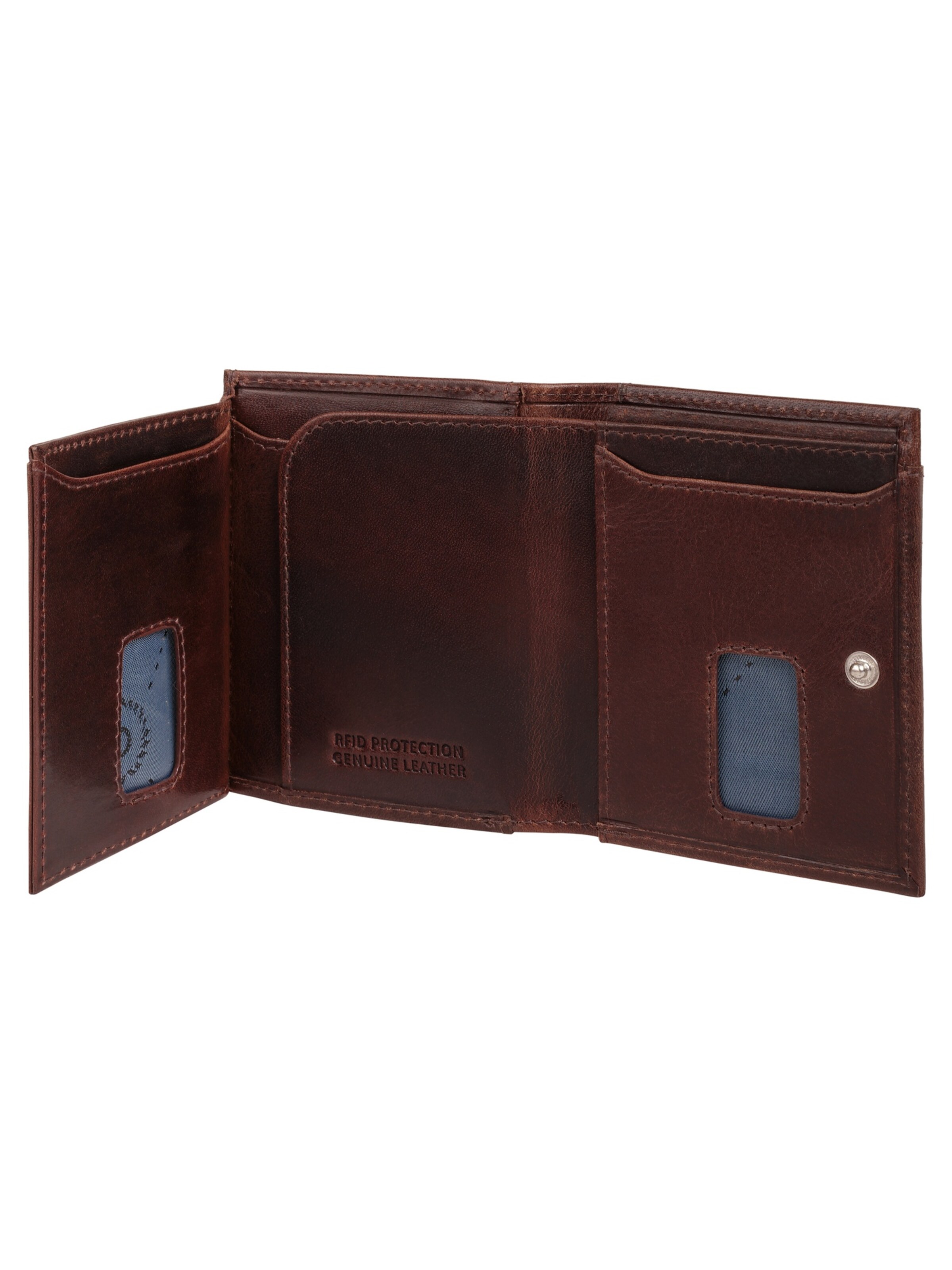 bugatti Wallet 'SECURE SLIM' in Brown