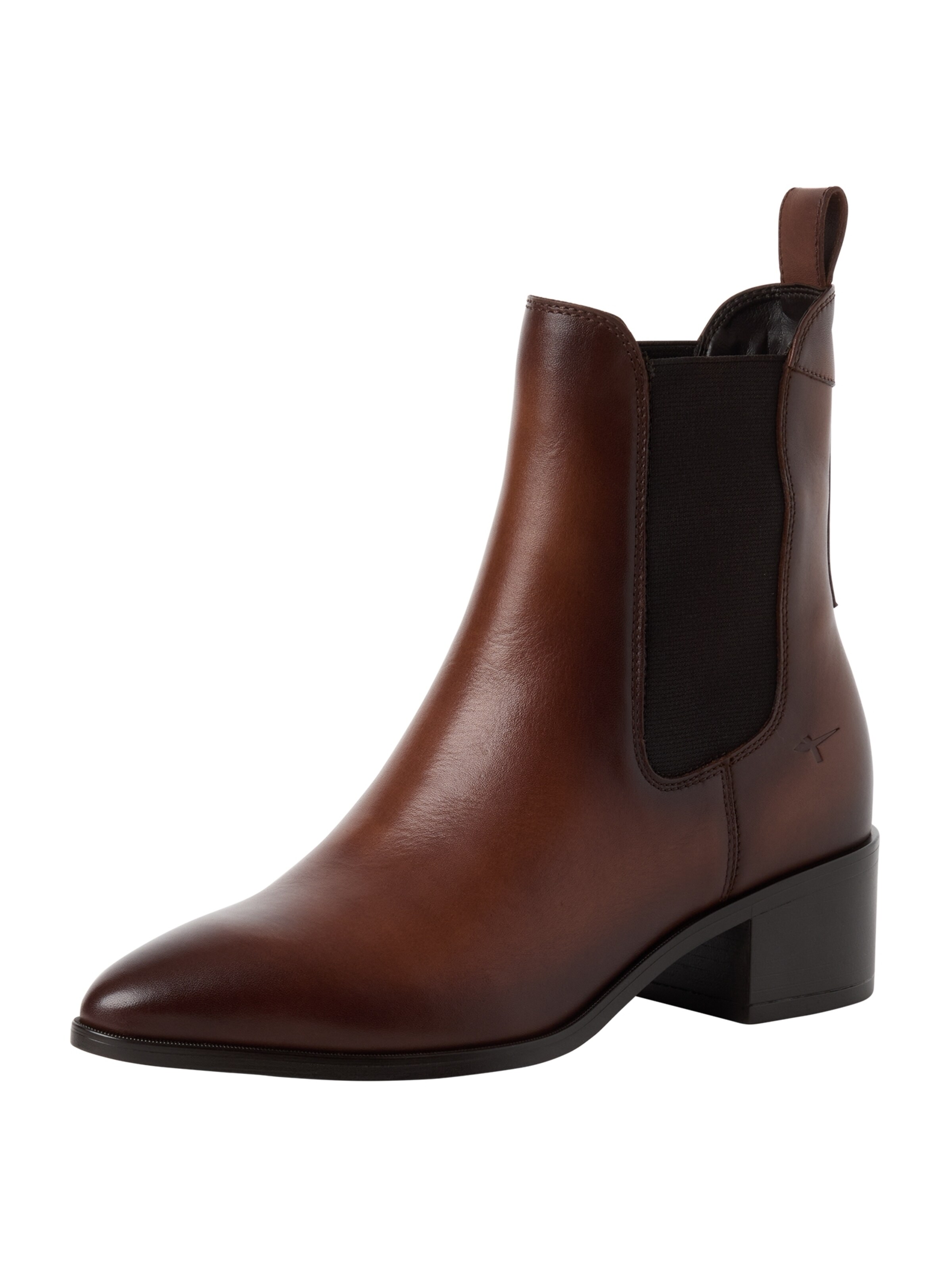 Tamaris Chelsea boots in Bruin: voorkant
