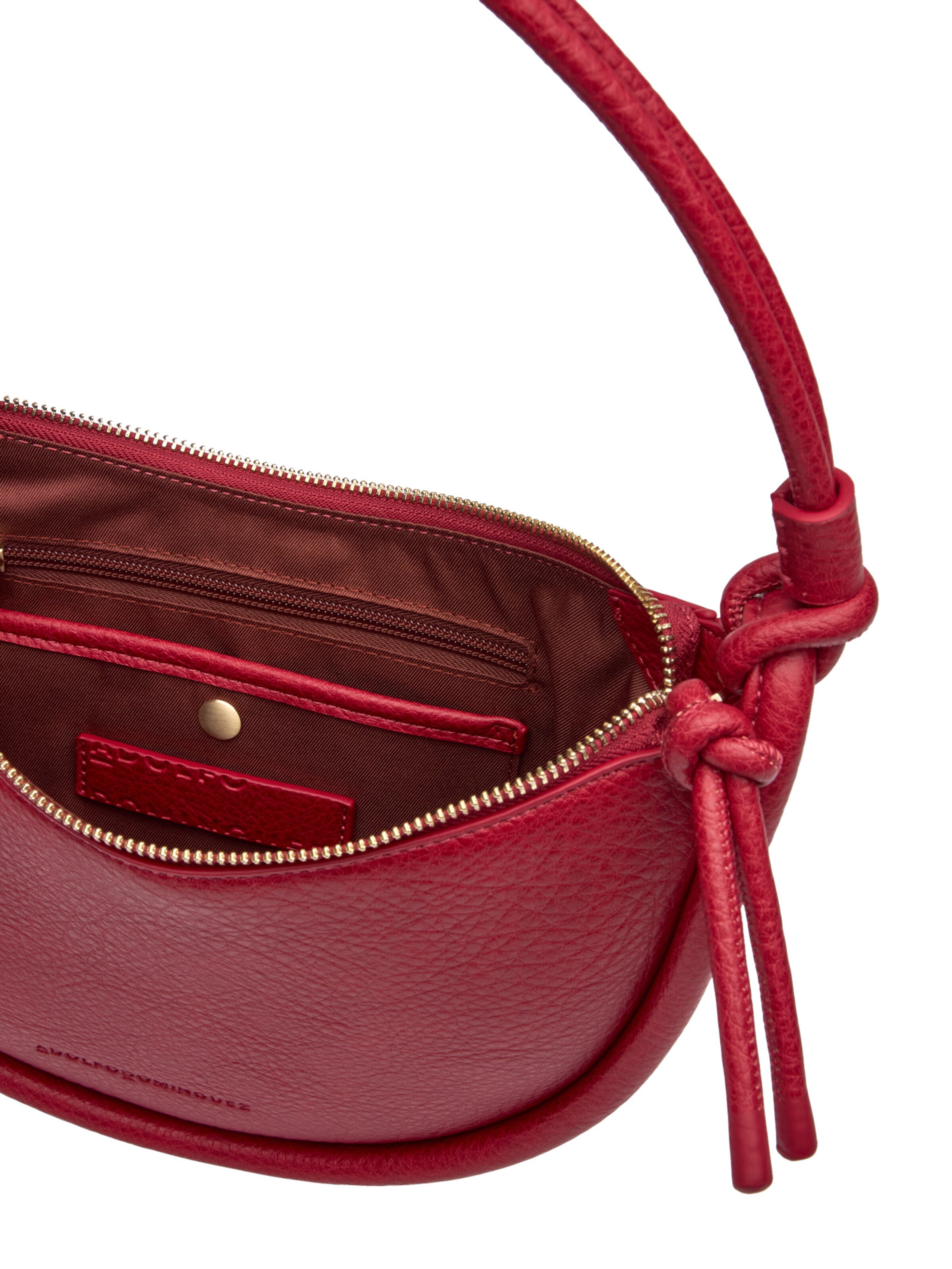 Adolfo Dominguez Taška přes rameno 'Luna' – červená