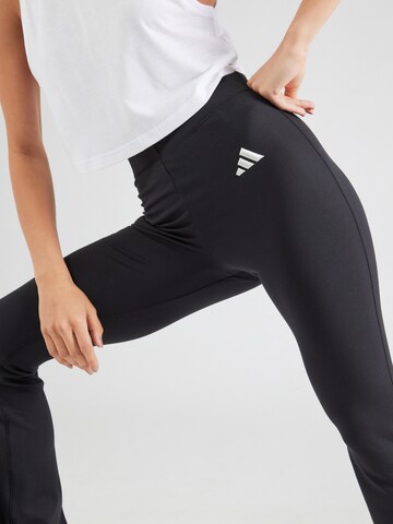 ADIDAS SPORTSWEAR Flared Sporthose in Schwarz