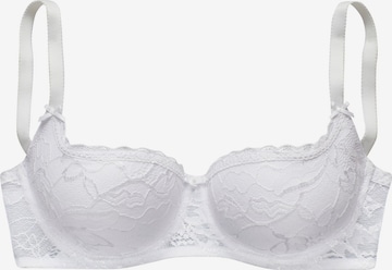 NUANCE Balconette Rintaliivi värissä valkoinen: etupuoli