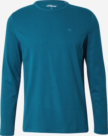 T-Shirt s.Oliver en bleu : devant