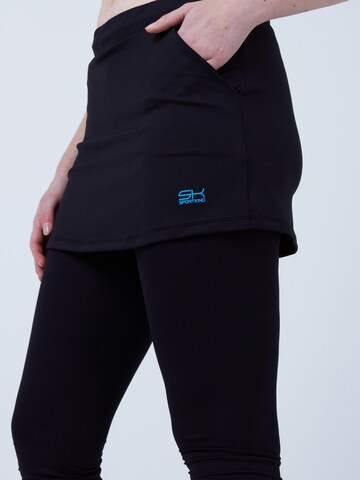 SPORTKIND Sportrok '2-in-1 Tennis Skirt with Leggings' in Zwart