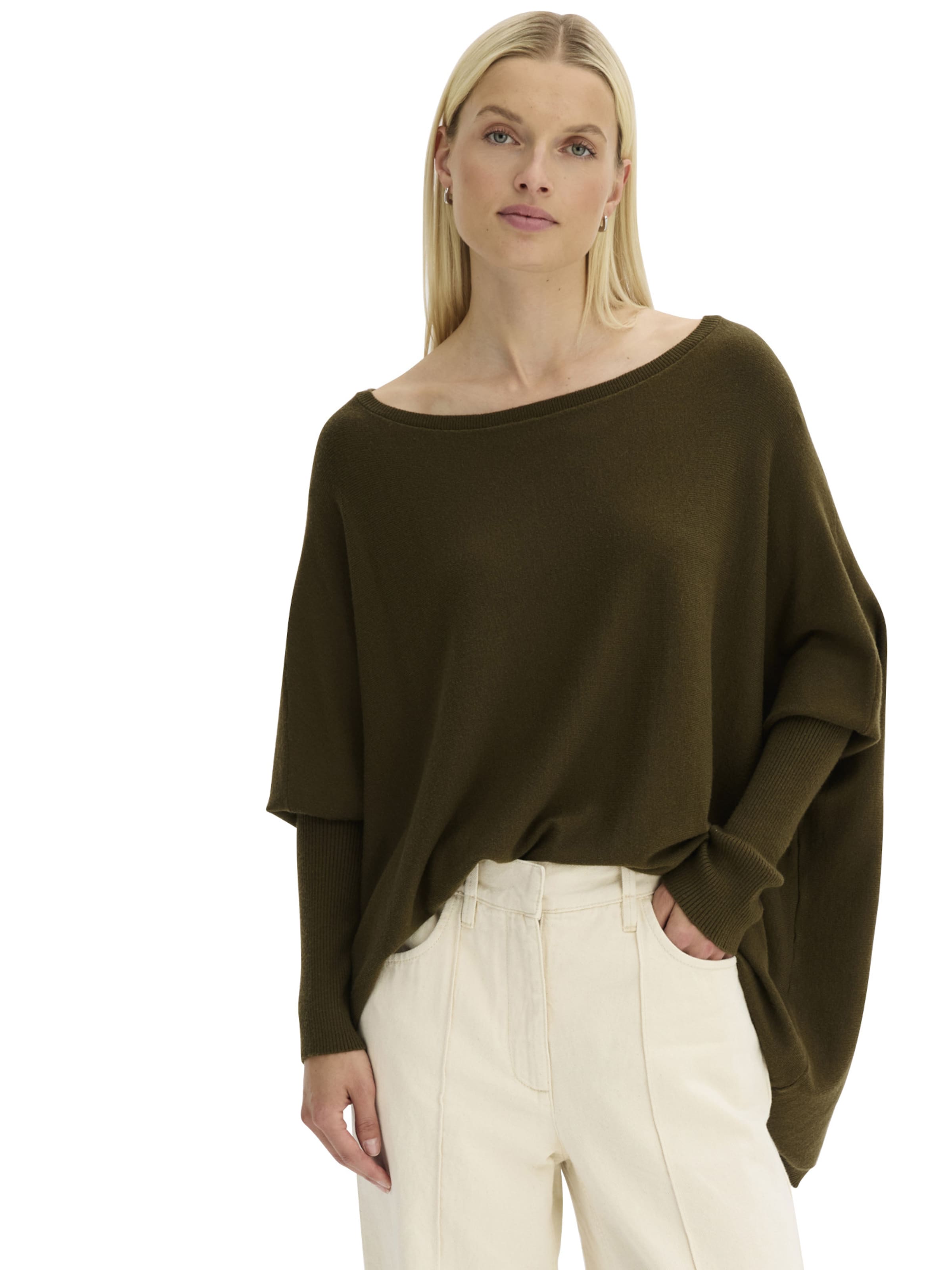 bonprix Pullover in Grün: Vorderseite