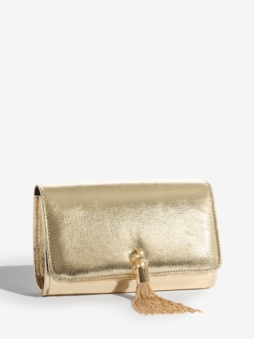 Pochette love & roses en or