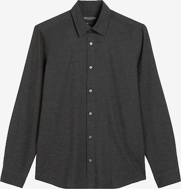 Marc O'Polo Hemd in Schwarz: Vorderseite