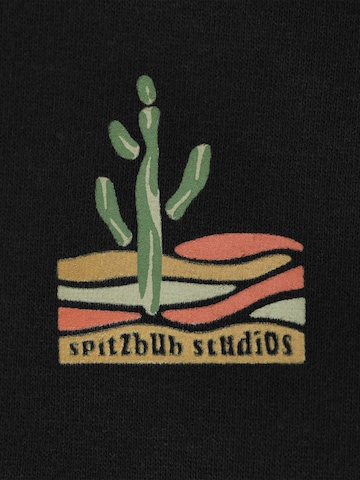 SPITZBUB Sweatshirt in Zwart