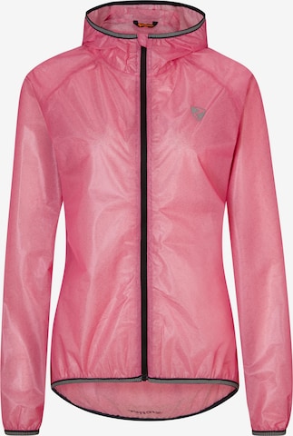 ZIENER Athletic Jacket 'NATINA' in Pink: front