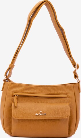Borsa a spalla 'Borsa a Spalla Donna B Cavalli Ecopelle Zip' di B. Cavalli in giallo: frontale