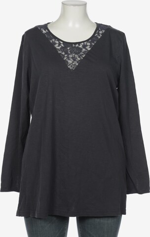 Ulla Popken Langarmshirt XXXL in Blau: predná strana