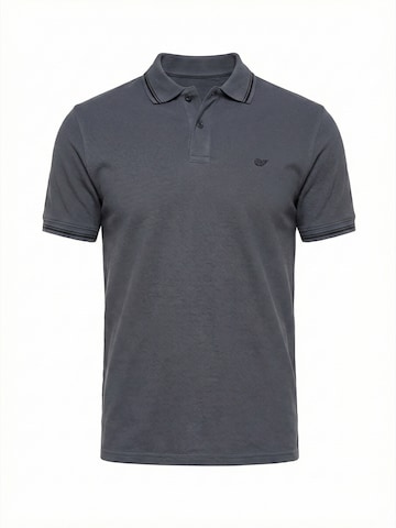 Carrera Jeans Hemd 'Piquet' in Grau: Vorderseite