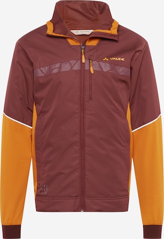 VAUDE Outdoorjas in Bruin: voorkant