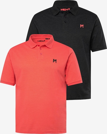 T-Shirt Men Plus en rouge : devant