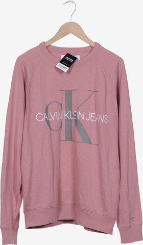 Calvin Klein Jeans Sweater & Cardigan in XL in Pink: front