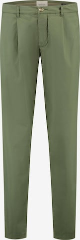Loosefit Pantalon à pince 'Henry' Dstrezzed en vert : devant