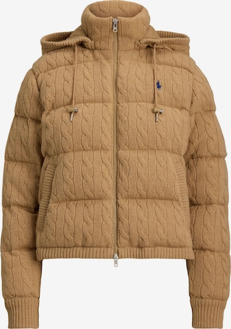 Polo Ralph Lauren Winterjas in Beige: voorkant
