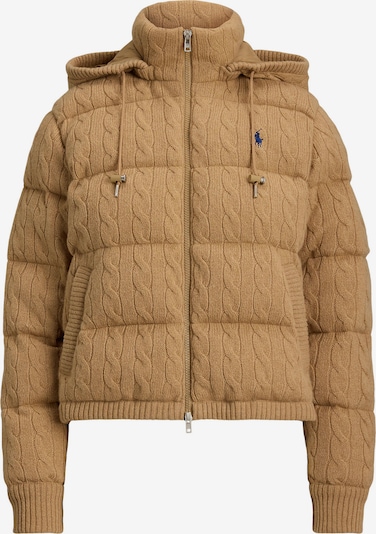 Polo Ralph Lauren Zimná bunda - farba ťavej srsti / námornícka modrá, Produkt