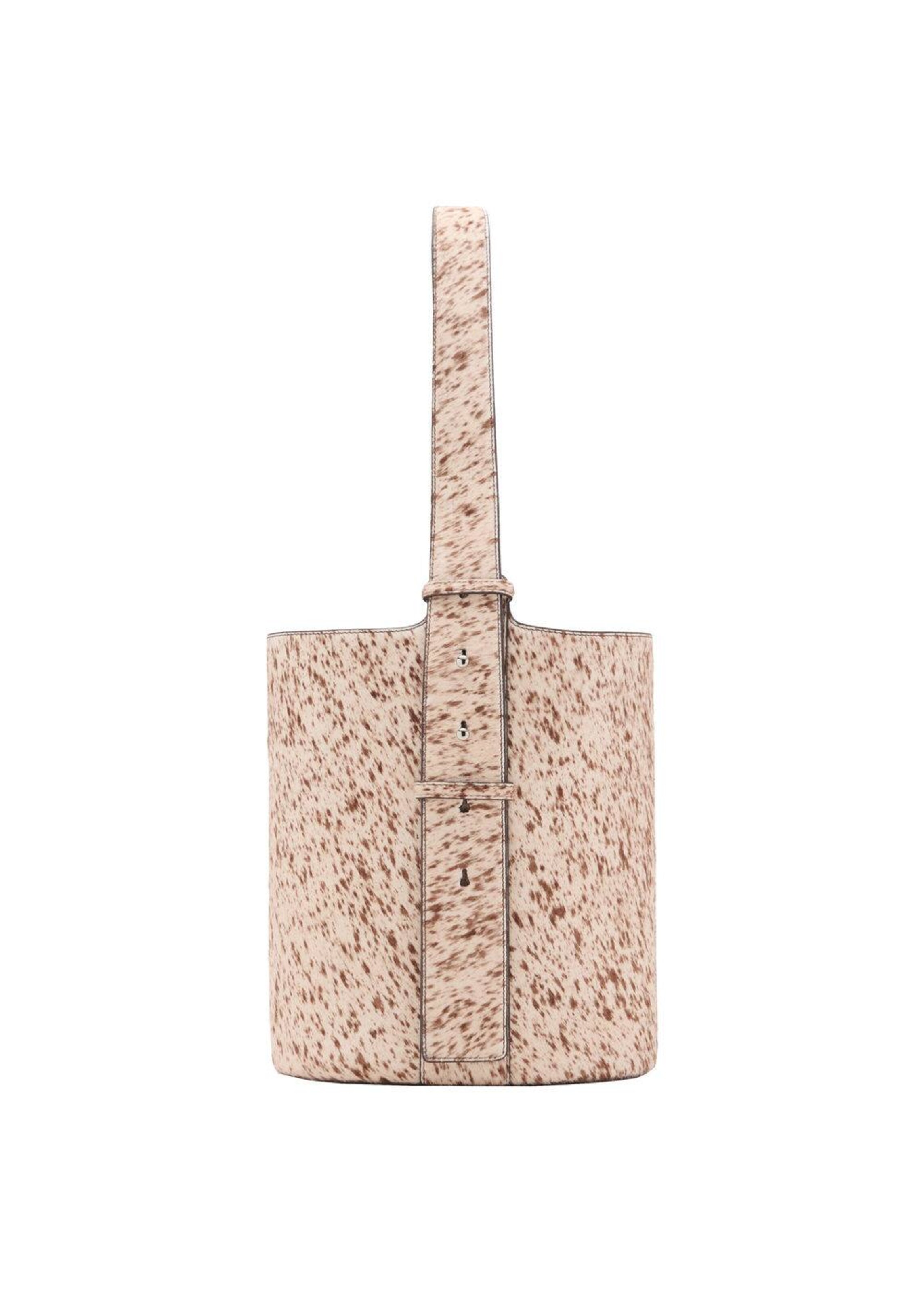 MANGO Pouch in Brown: front