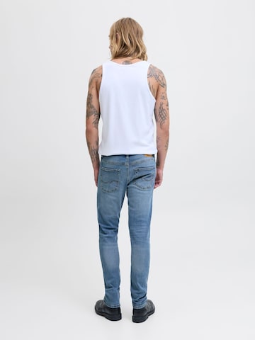 JACK & JONES Слим фит Дънки 'JJIGlenn' в синьо