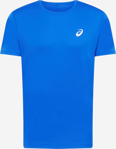 ASICS T-Shirt fonctionnel en bleu cobalt / blanc, Vue avec produit