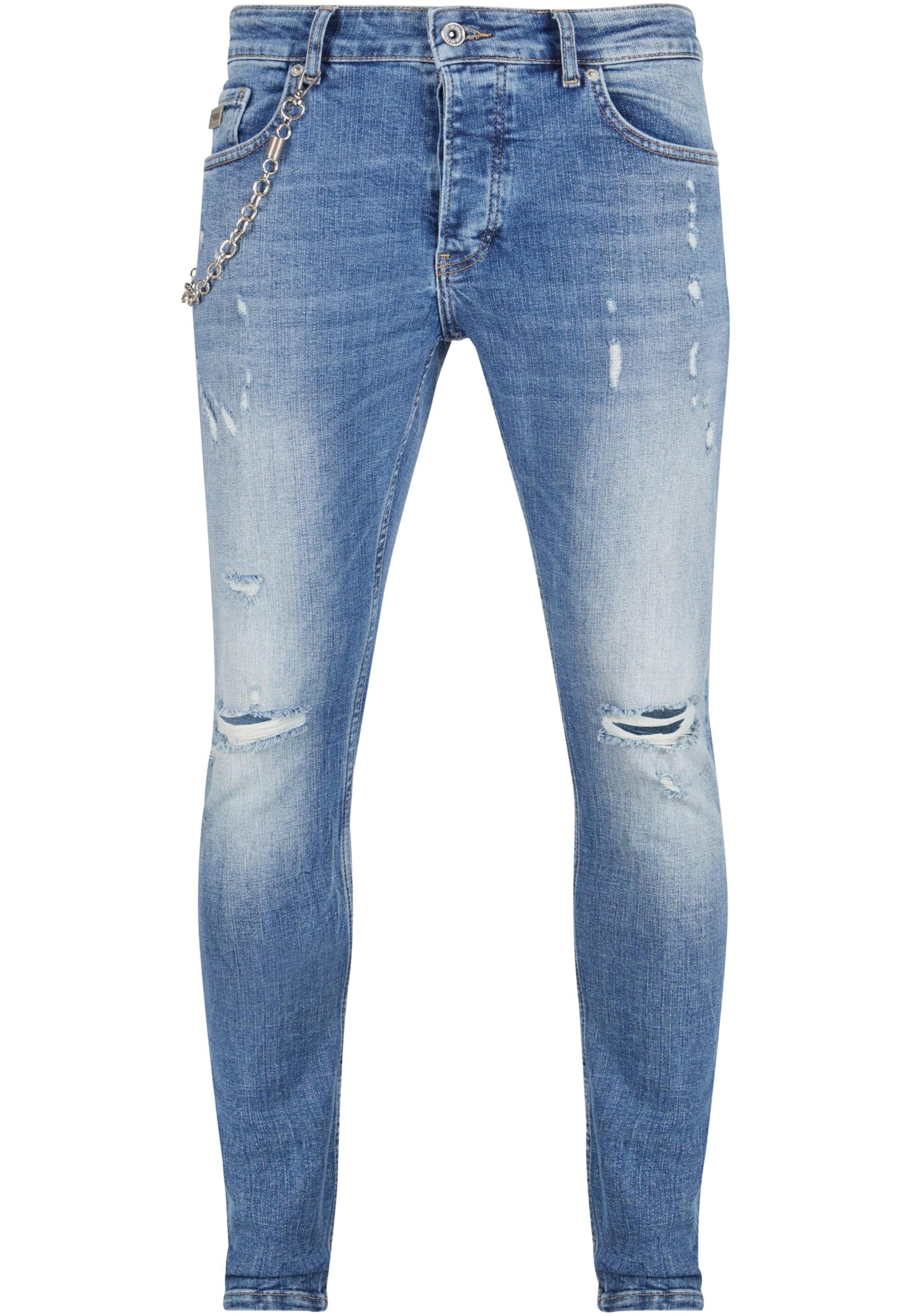 Tapered Jeans di 2Y Premium in blu: frontale