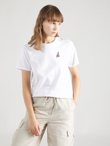 Iriedaily Shirt 'Snaky' in White: front