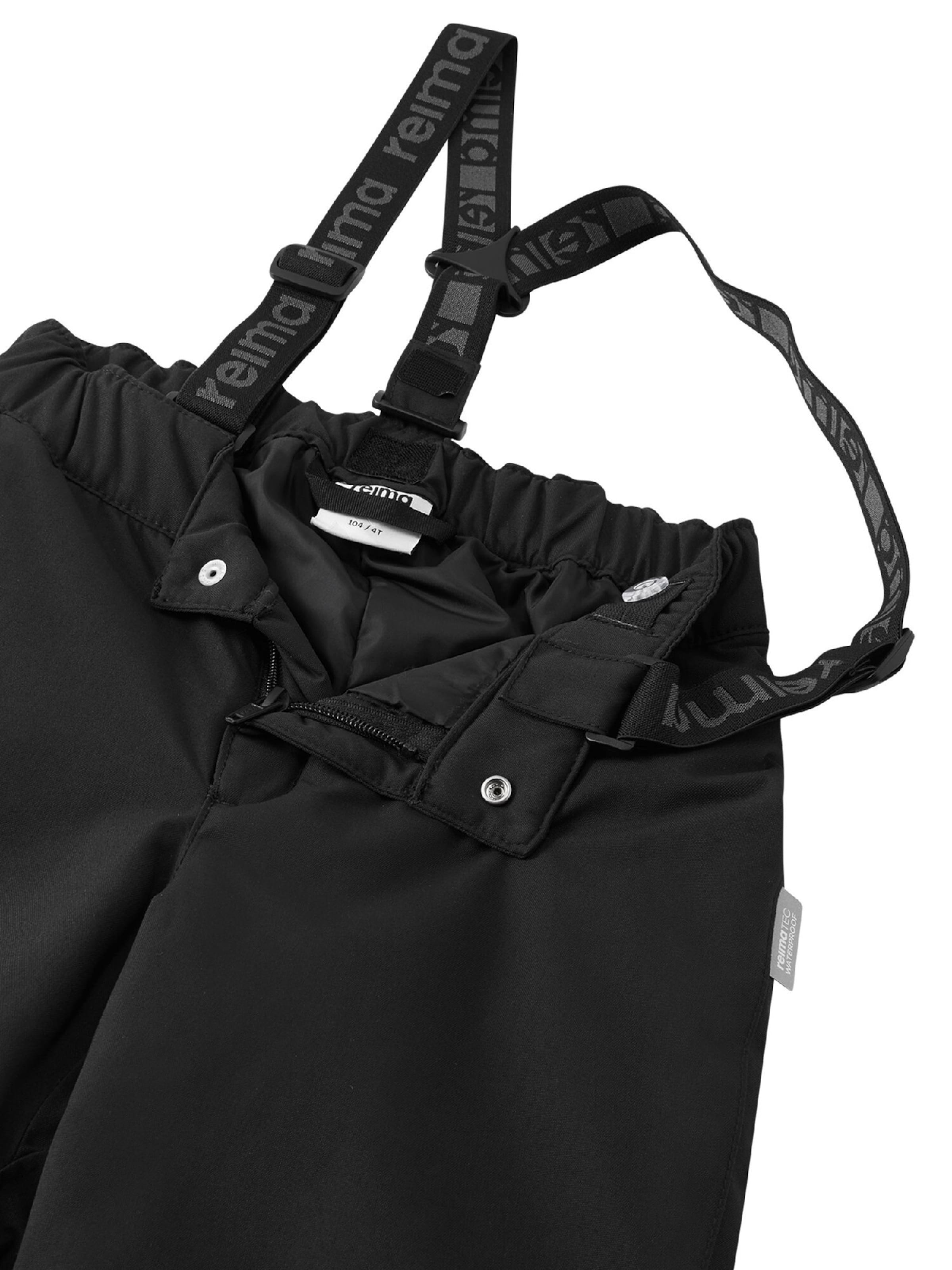 Reima Regular Hose ' Loikin ' in Schwarz: Vorderseite