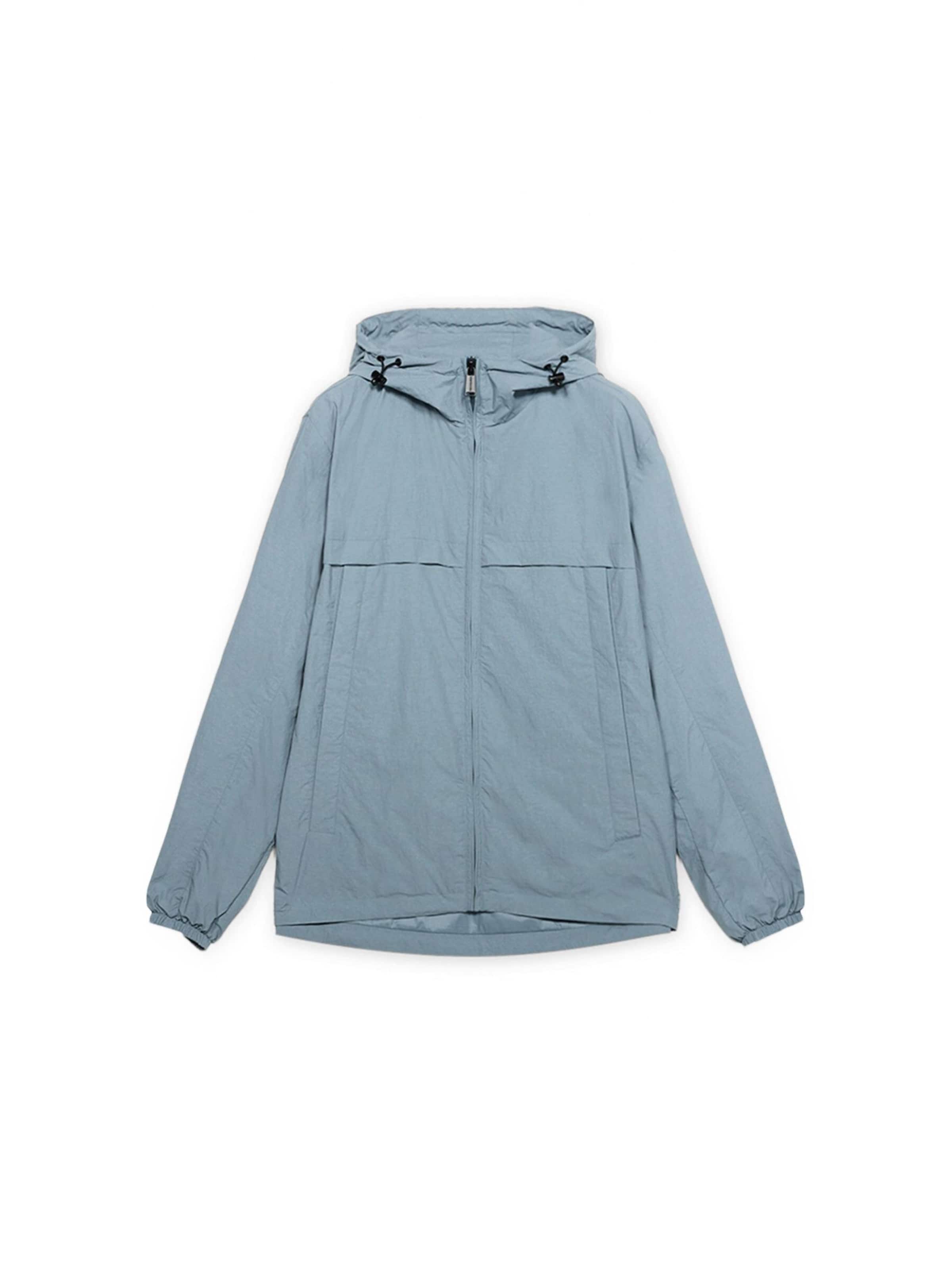 Trussardi - Chaqueta de entretiempo en azul: frente
