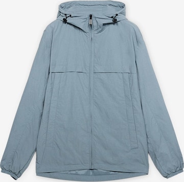 Trussardi - Chaqueta de entretiempo en azul: frente