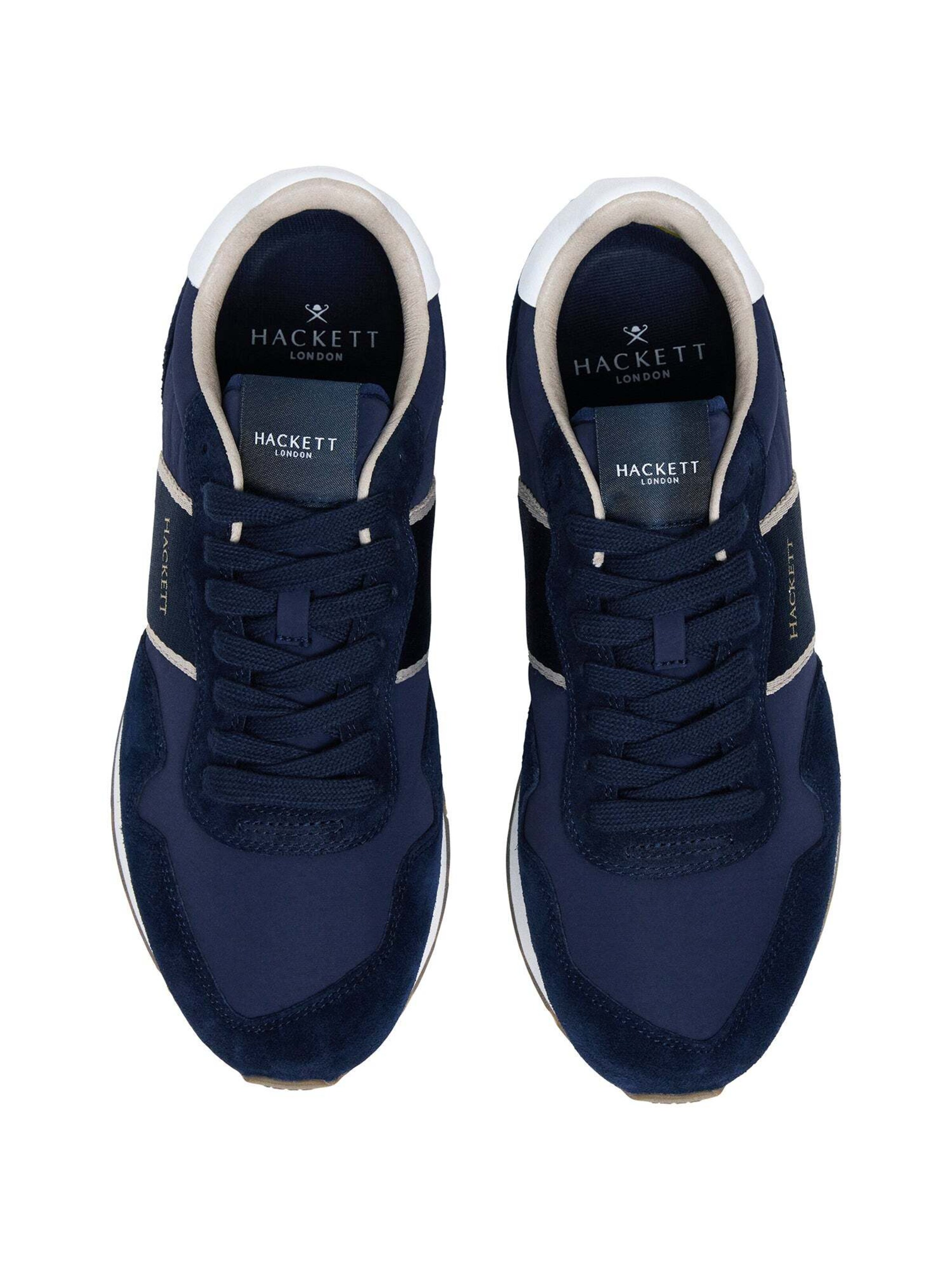 Baskets basses 'Keston' Hackett London en bleu