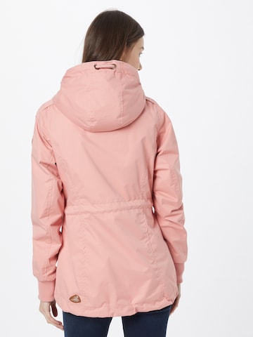 Ragwear Between-Seasons Parka 'DANKA' in Pink